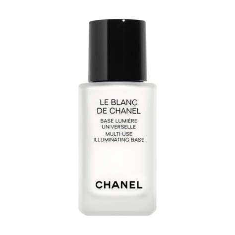 chanel le blanc multi use illuminating base review|le blanc de chanel makeup.